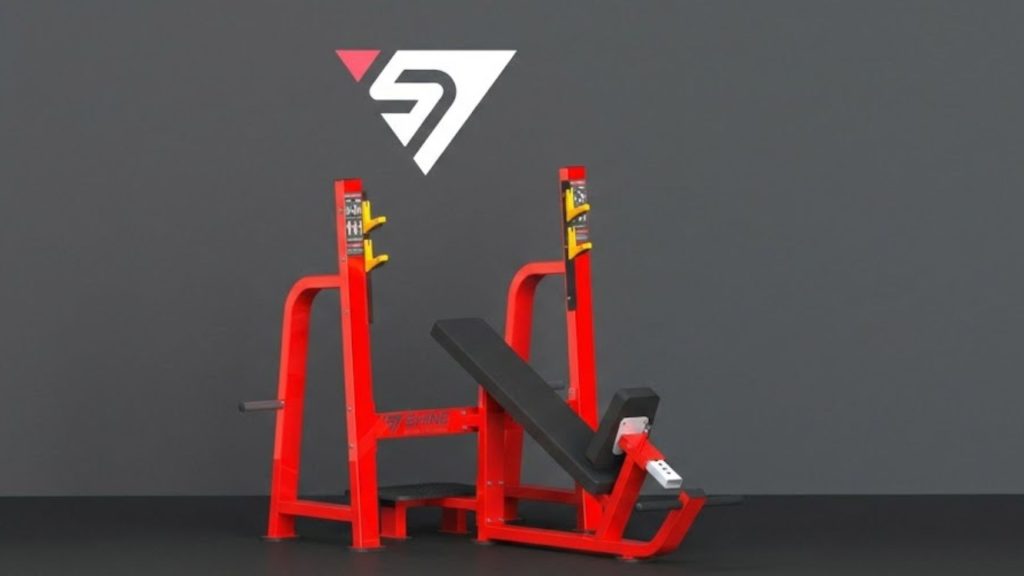 Commercial-grade Olympic Incline Bench built for heavy lifting and long-term gym use