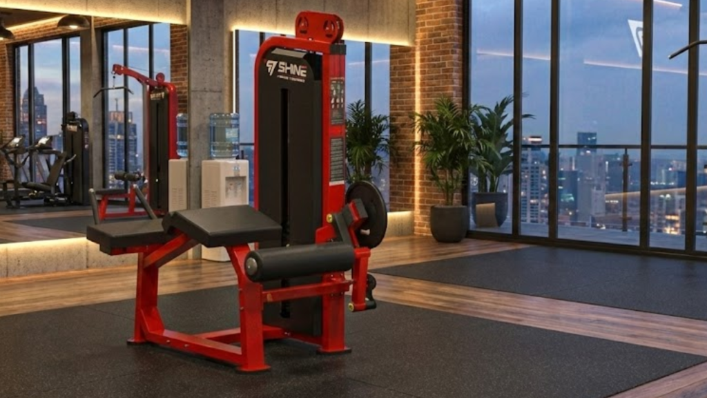 Premium Leg Curl Machine with ergonomic design and smooth motion for hamstring training