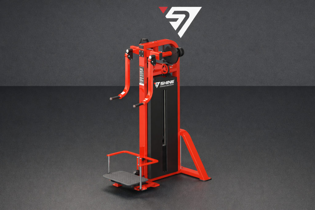 Commercial lateral raise machine