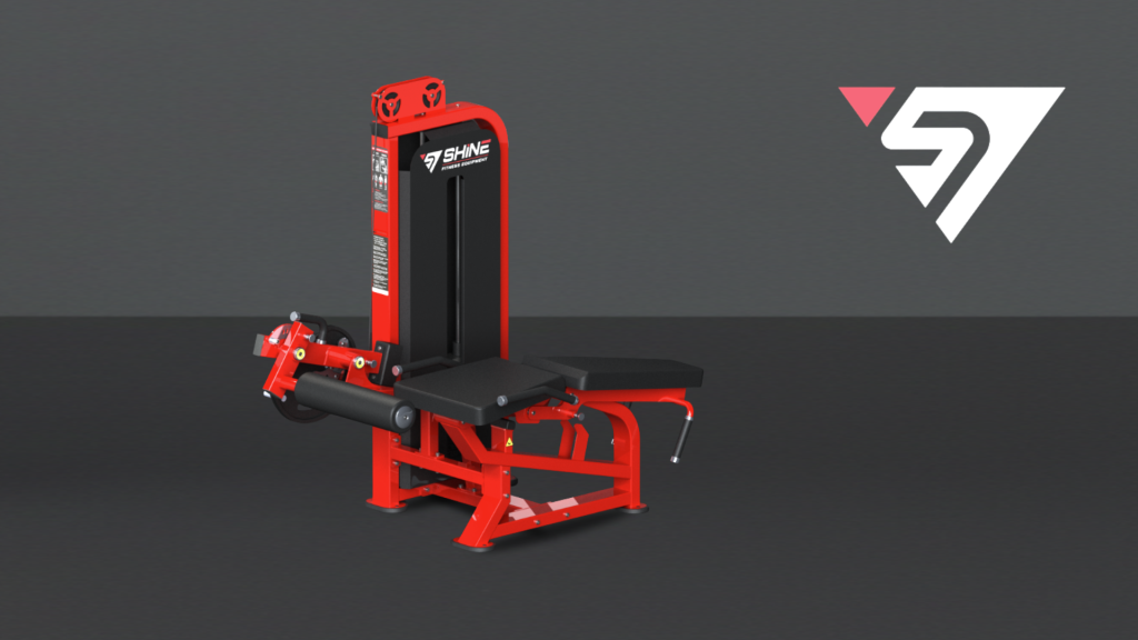 leg extension and leg curl machine