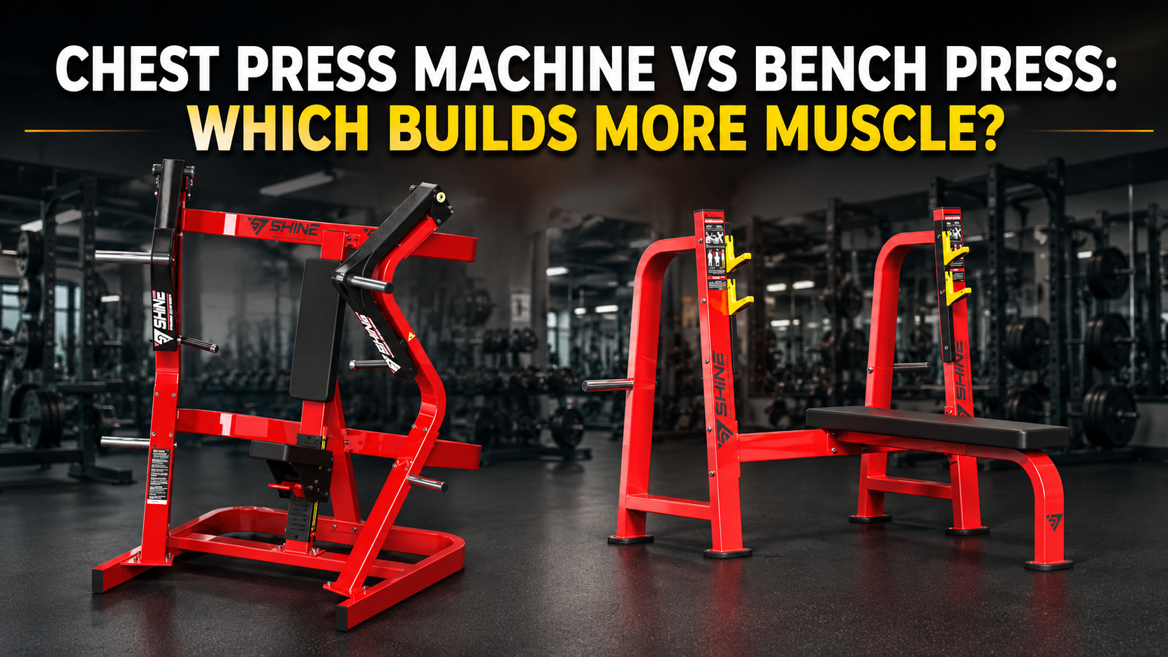 Chest Press VS Bench Press