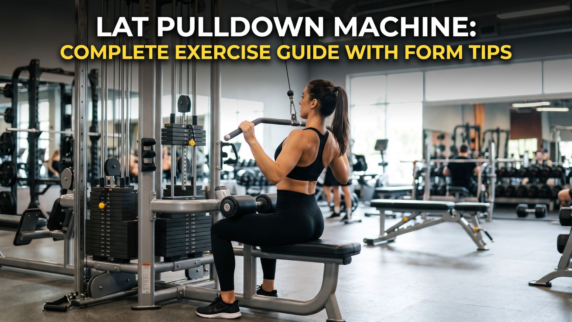 Lat Pulldown Machine