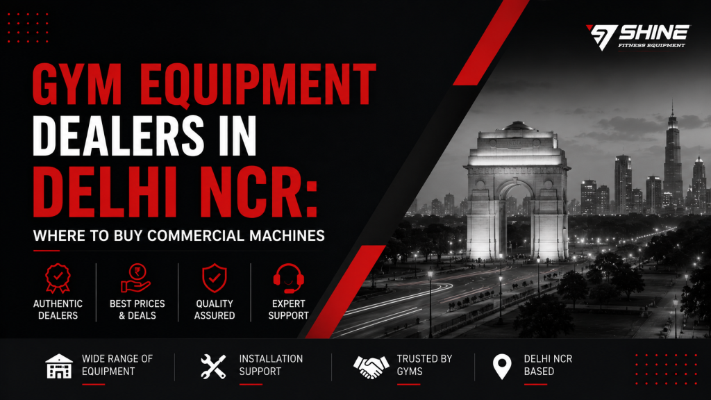 Gym Equipment Dealers in Delhi NCR: Where to Buy Commercial Machines
