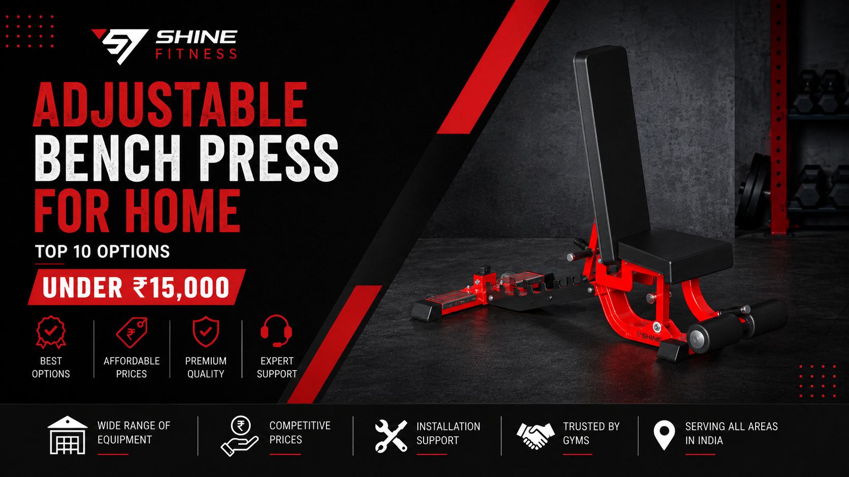 Adjustable Bench Press Home
