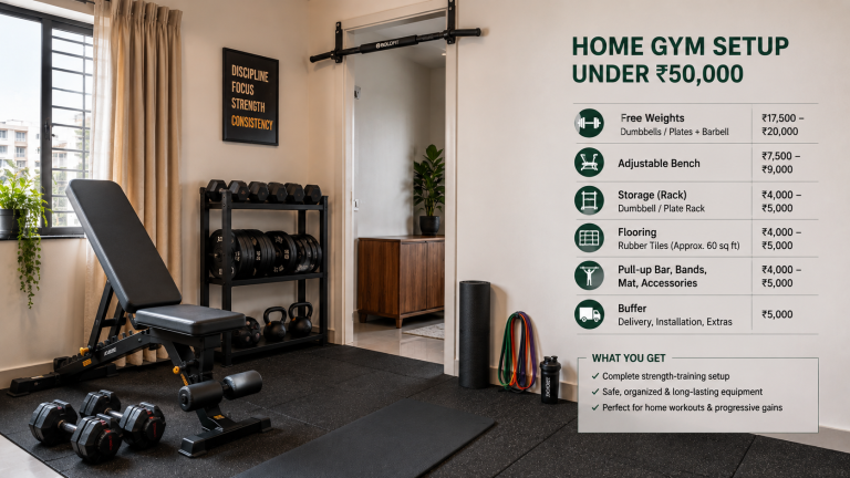 Home Gym Setup Under 50000