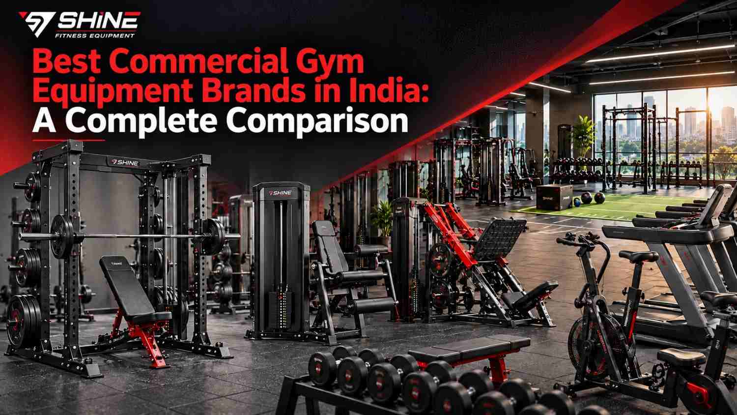 Best commercial gym equipment brands in India